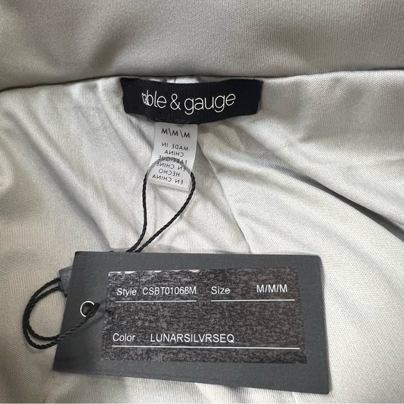 Baddie Silver Sequins Joggers Going Out Party Stretchy Pants Sporty Concert Glam - Picture 12 of 12